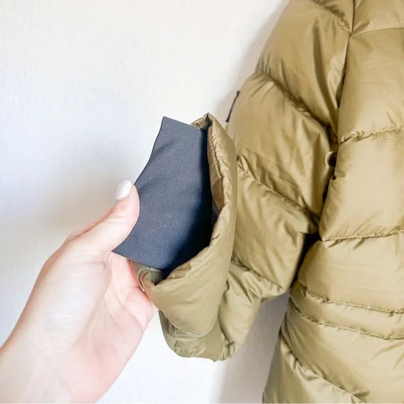 OUTDOOR RESEARCH Women's Coldfront Down Hoodie Jacket Khaki Small Lightweight - Picture 8 of 11